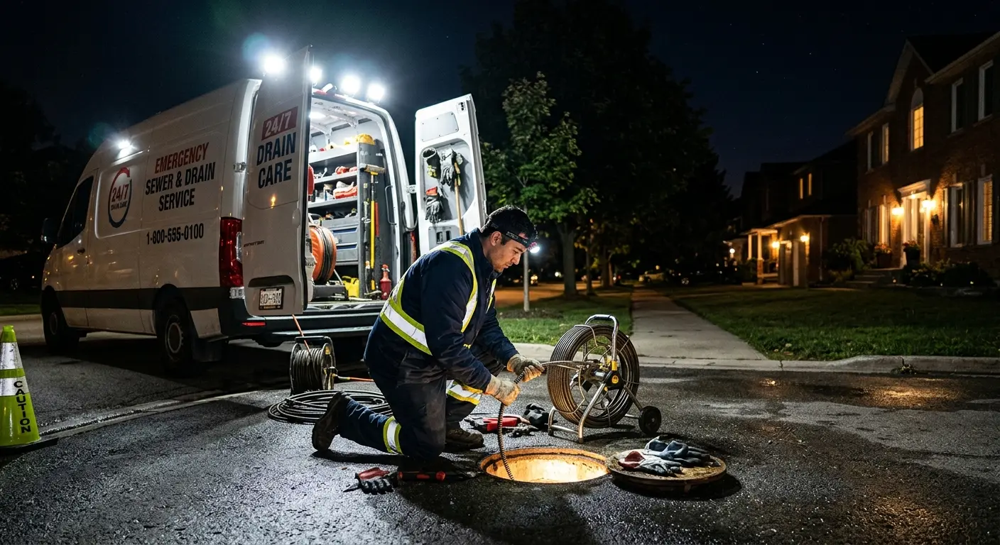 Emergency Drain Service in West Bridgewater, MA